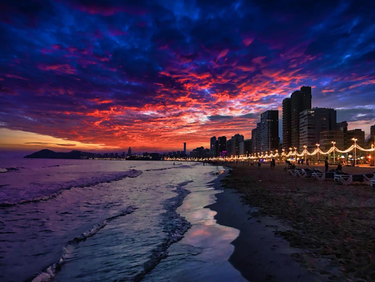 Beautiful Apartment Near Beach With Panoramic Sea-View Benidorm Esterno foto