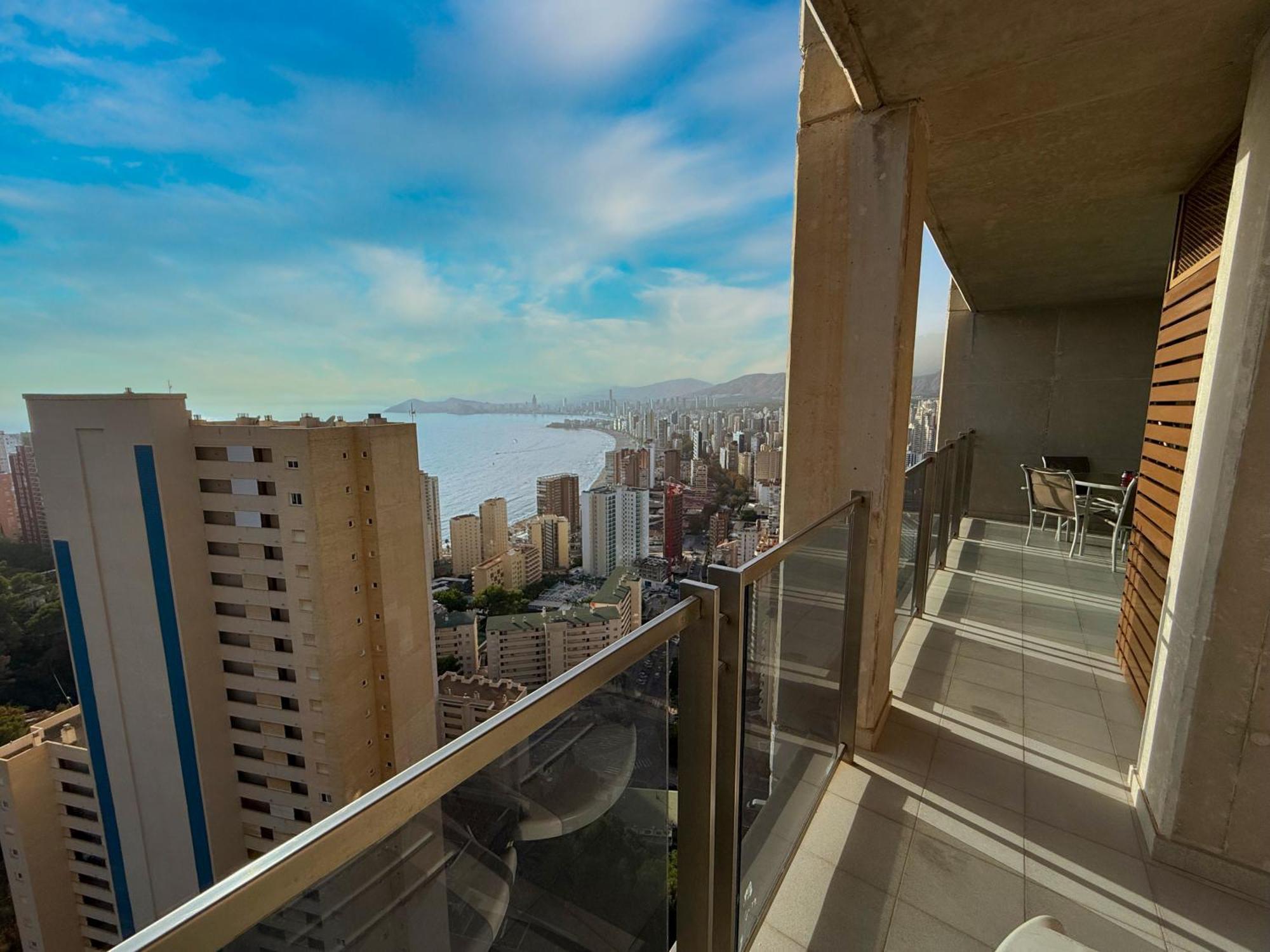Beautiful Apartment Near Beach With Panoramic Sea-View Benidorm Esterno foto