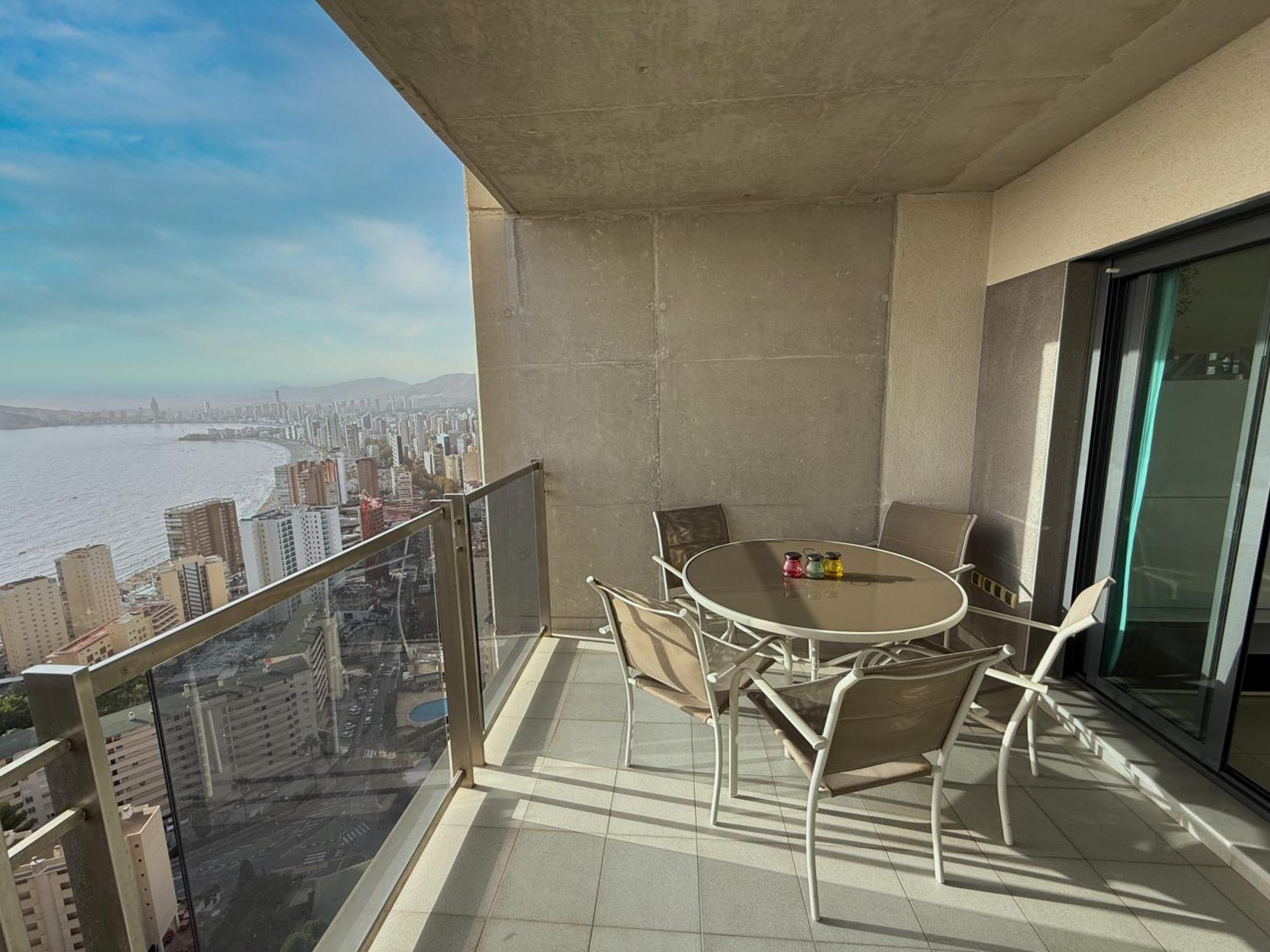 Beautiful Apartment Near Beach With Panoramic Sea-View Benidorm Esterno foto
